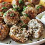 Keto Greek Meatballs