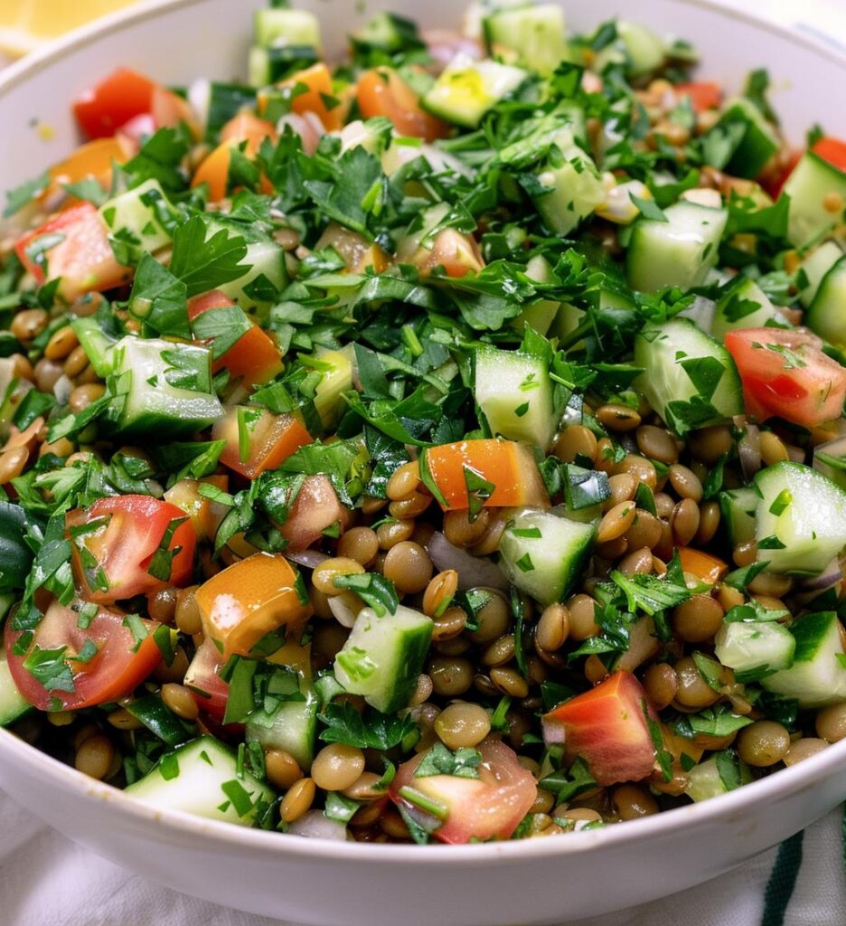 Lentil & Parsley Protein Salad