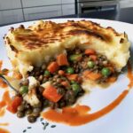 Lentil & Vegetable Shepherd’s Pie (no crust)