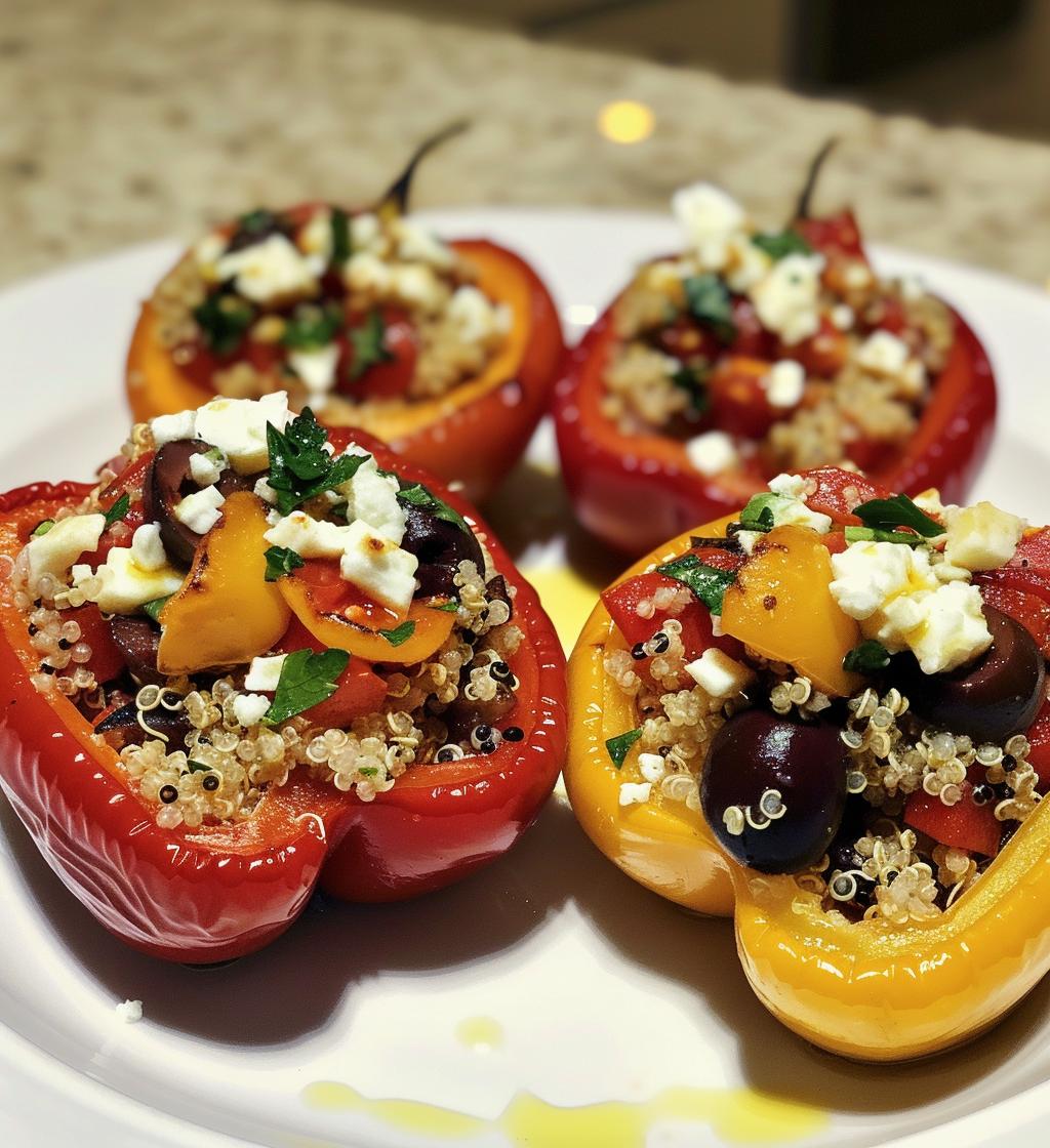 Mediterranean Stuffed Mini Peppers - detail 1
