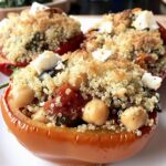 Mediterranean Veggie Stuffed Peppers