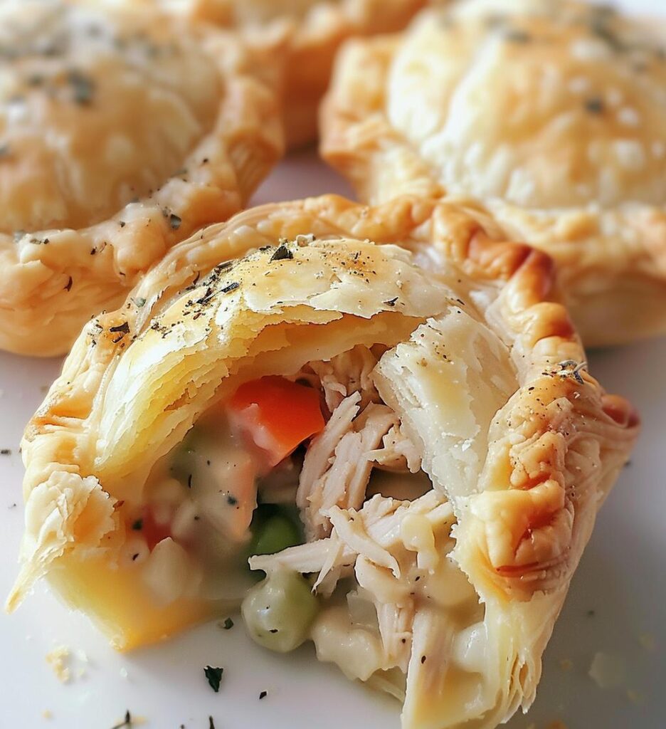 Mini Chicken Pot Pie Bites