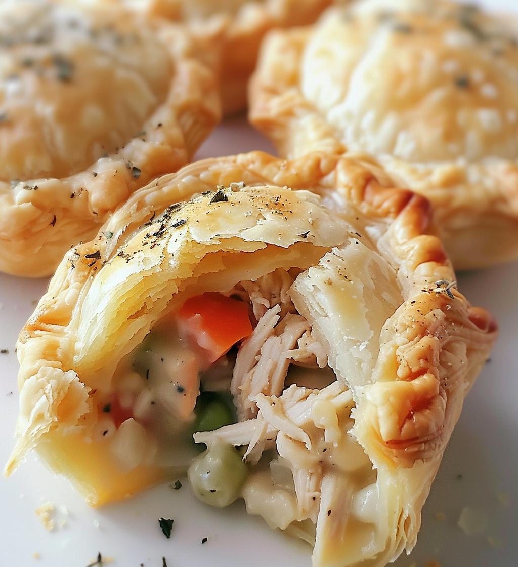 Mini Chicken Pot Pie Bites