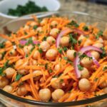 Moroccan Chickpea Carrot Salad