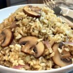 Mushroom & Brown Rice Pilaf