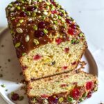 Pistachio Cherry Bread - festive & sweet!