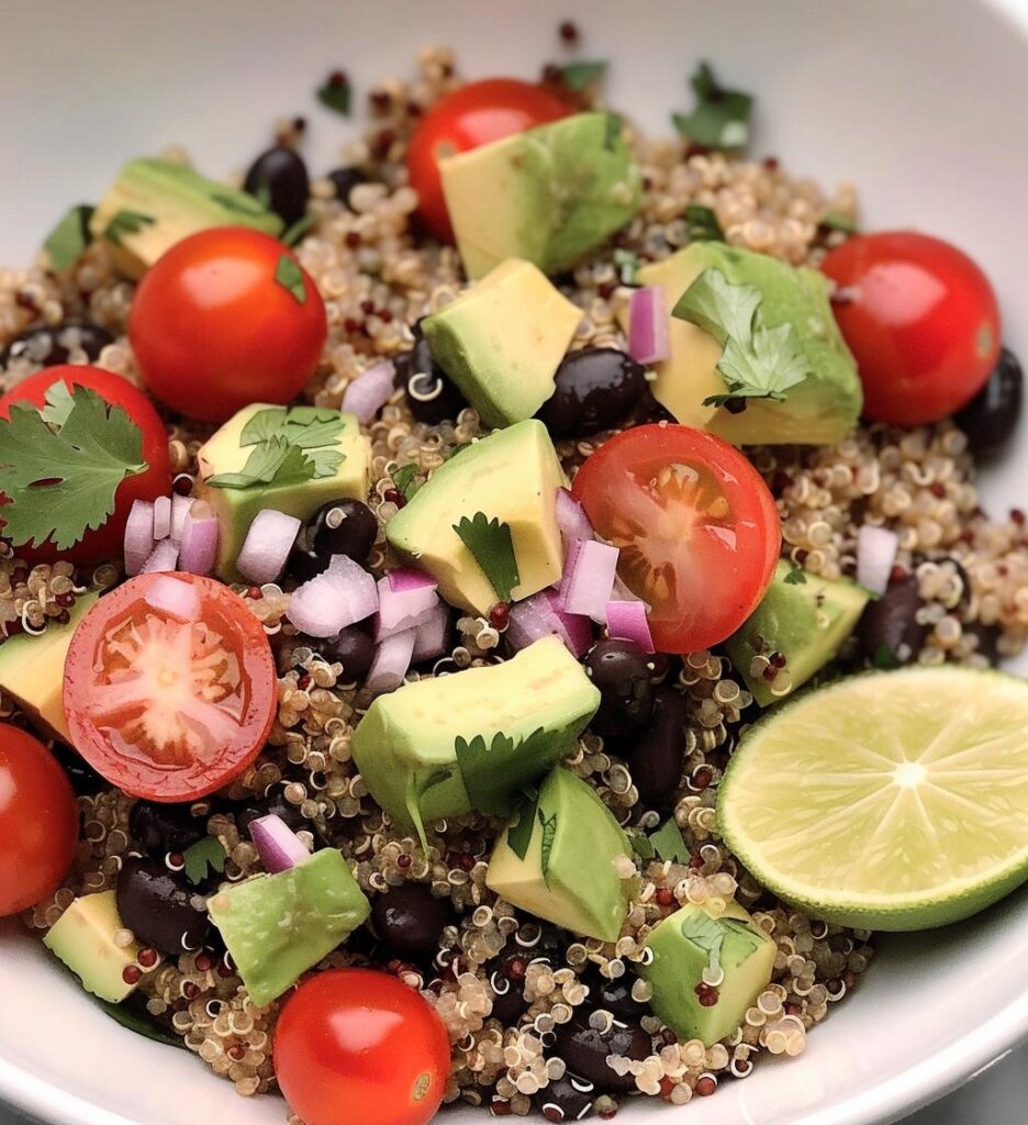 Quinoa, Black Bean & Avocado Bowl