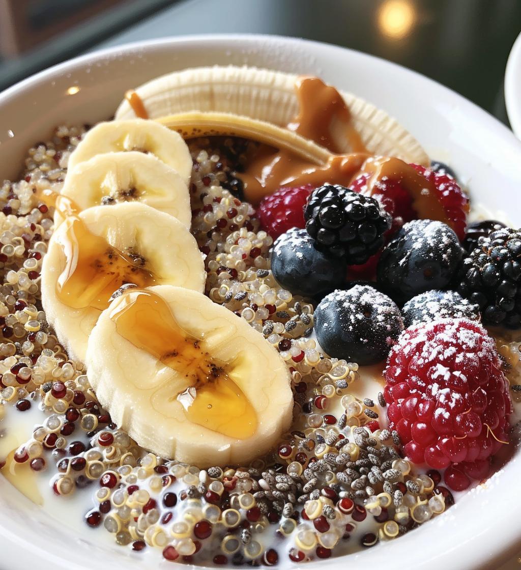 Quinoa Breakfast Bowl