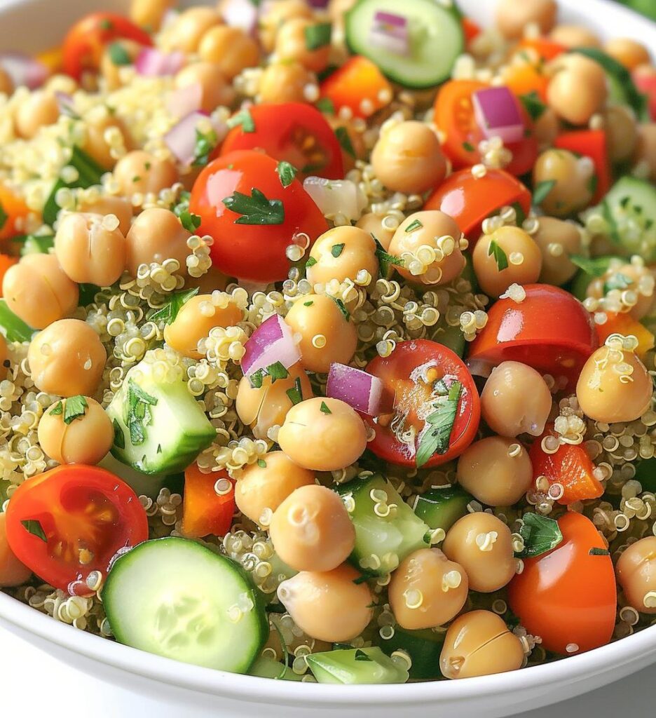 Quinoa Chickpea Power Bowl