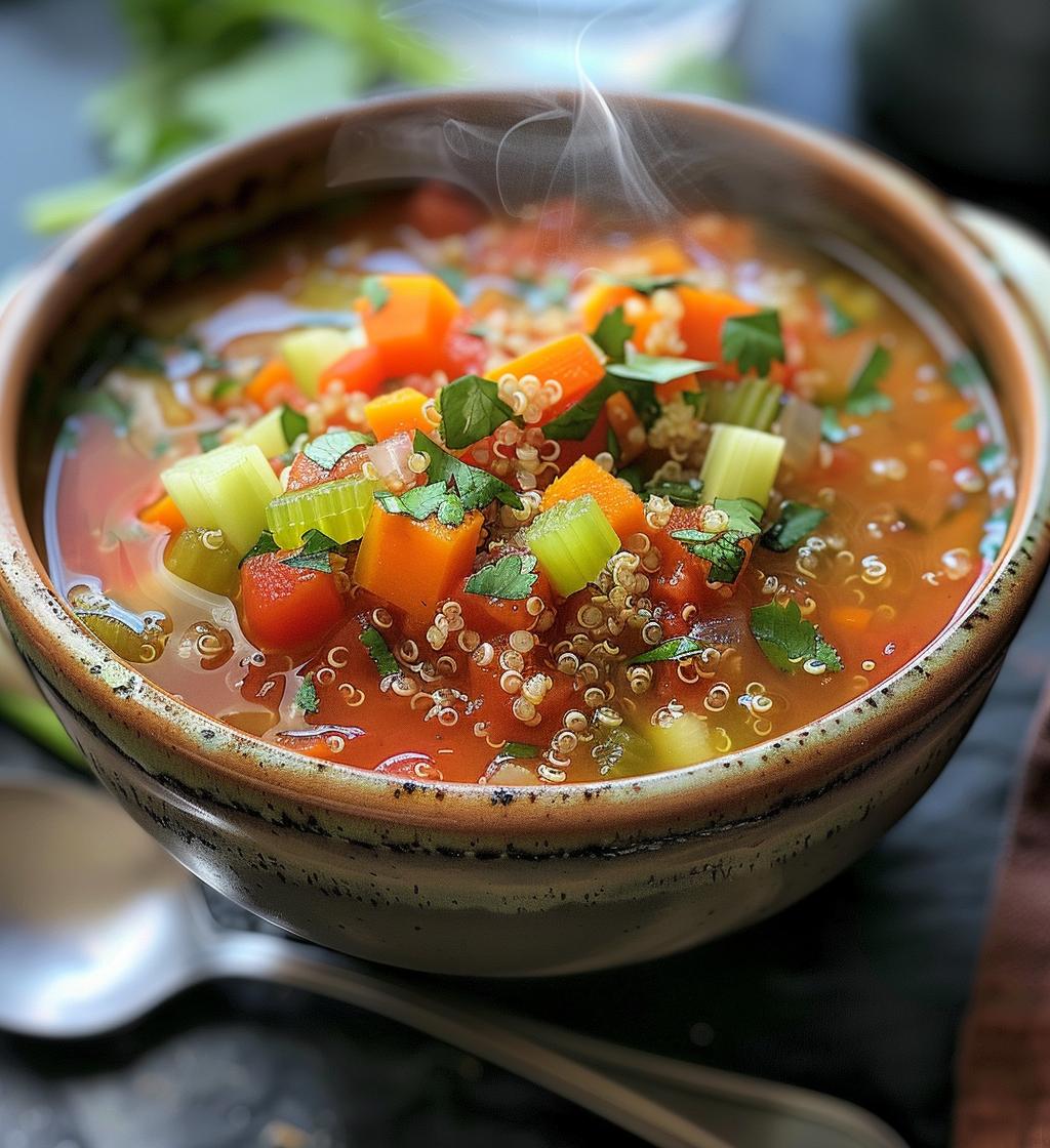 Quinoa Tomato Soup - detail 1