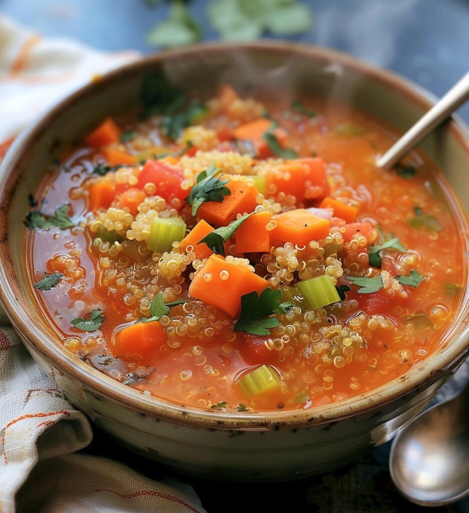 Quinoa Tomato Soup