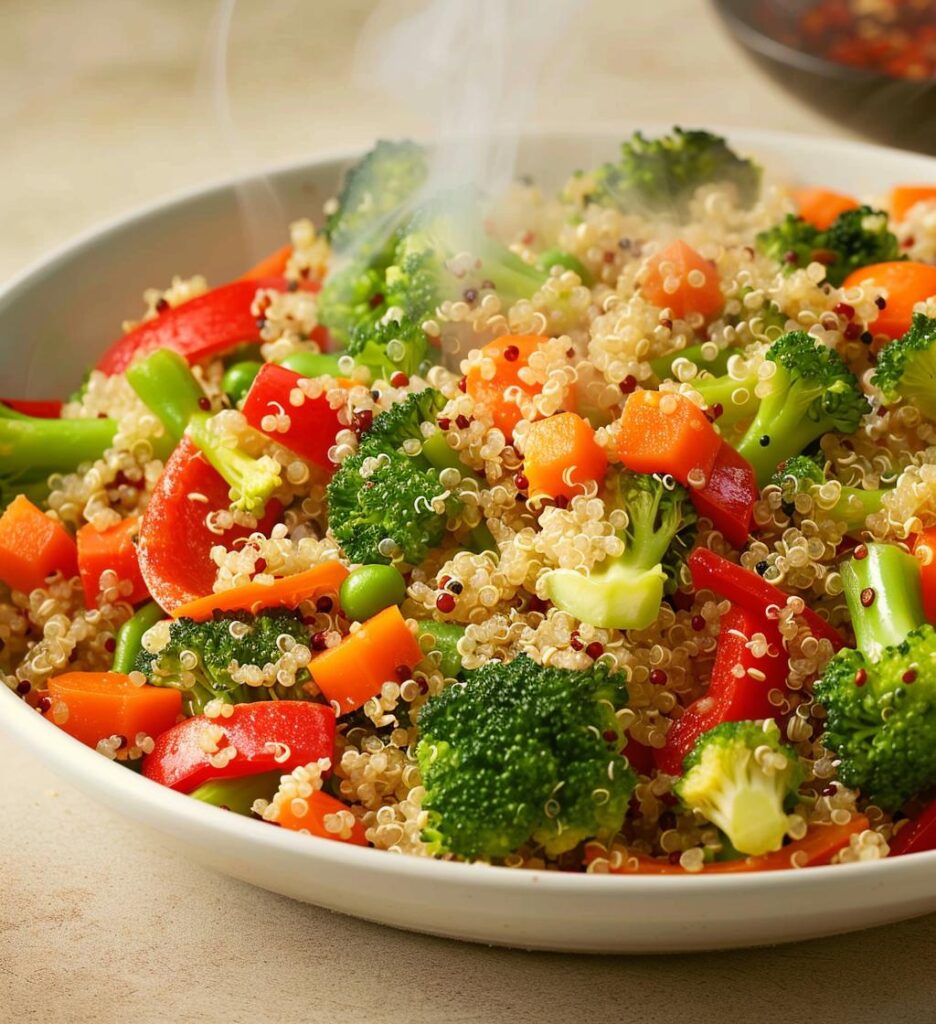 Quinoa Veggie Stir-Fry