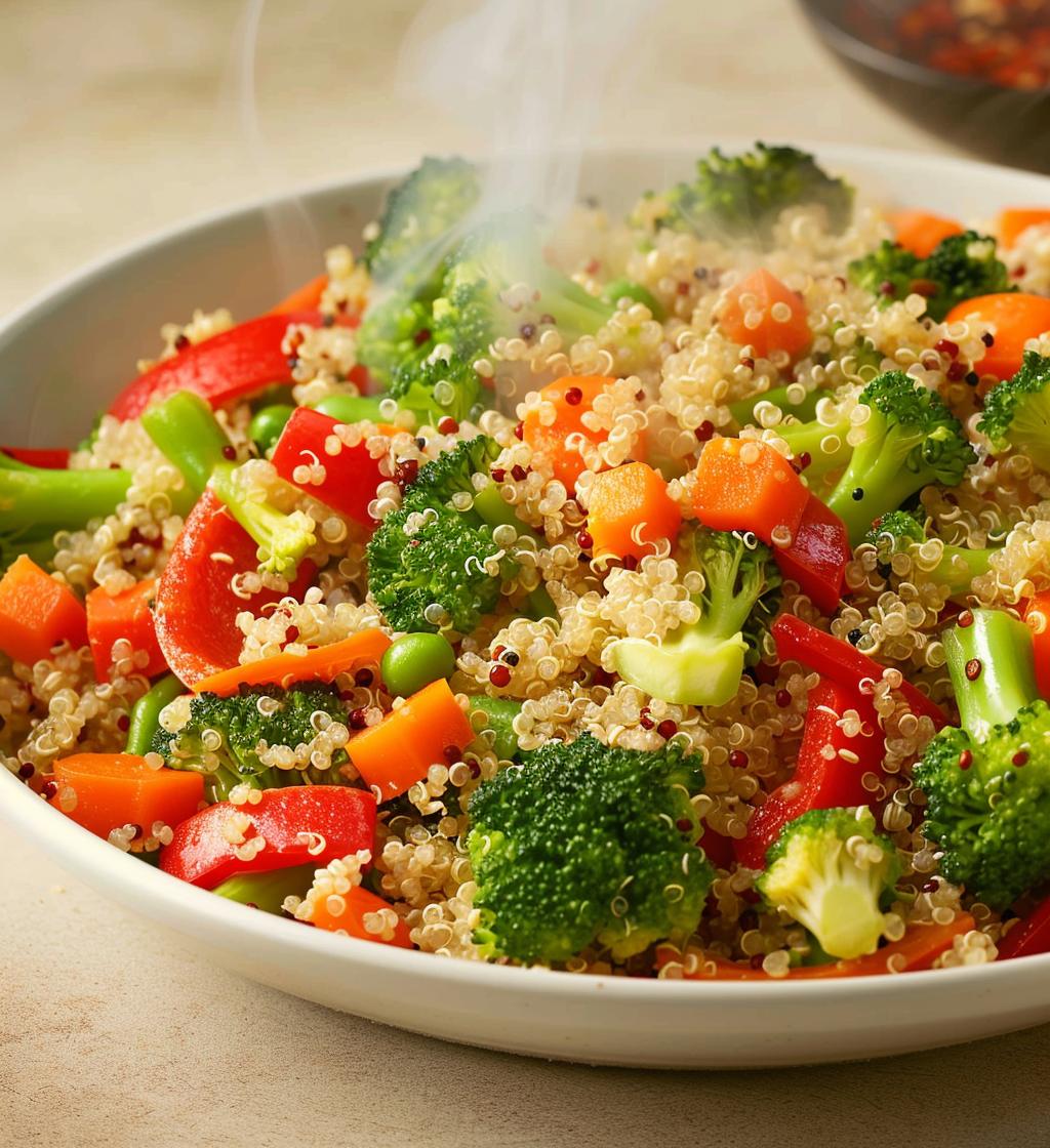 Quinoa Veggie Stir-Fry
