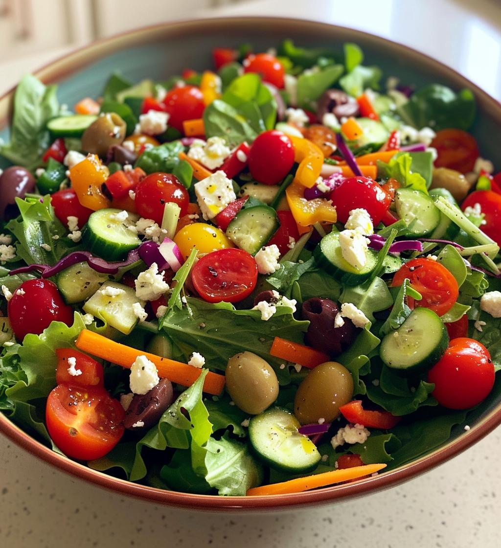Rainbow Veggie Crunch Salad - detail 1