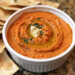 Roasted Red Pepper Whipped Feta