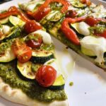 Roasted Veggie & Pesto Flatbread (Light)
