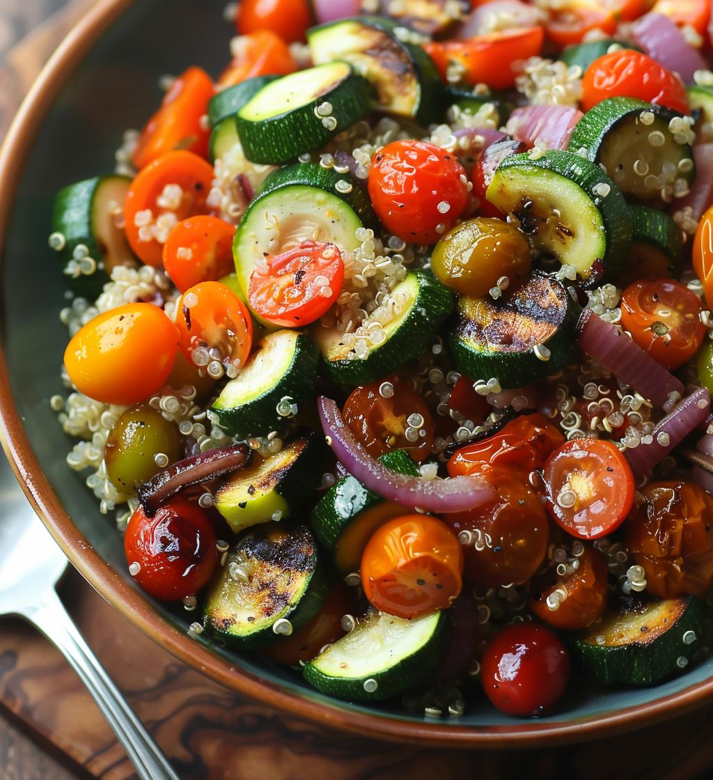 Roasted Veggie Quinoa Bowl - detail 1