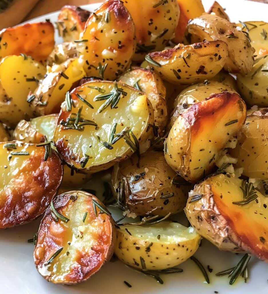 Rosemary Garlic Roasted Potatoes