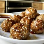 Sesame Ginger Chicken Meatballs