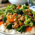 Sesame Ginger Ground Turkey Bowl
