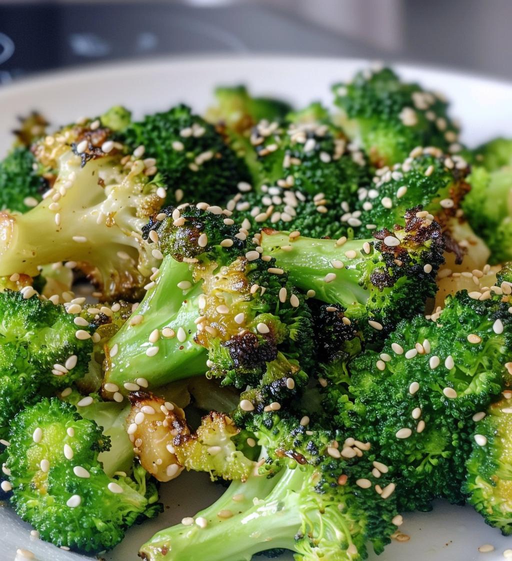 Sesame Roasted Broccoli - detail 1