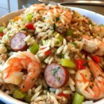 Shrimp Sausage Dirty Rice Recipe