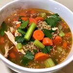 Slow Cooker Chicken & Quinoa Soup