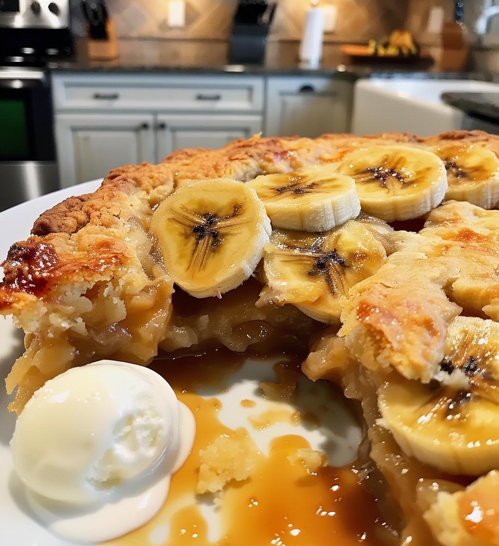 Southern Banana Cobbler