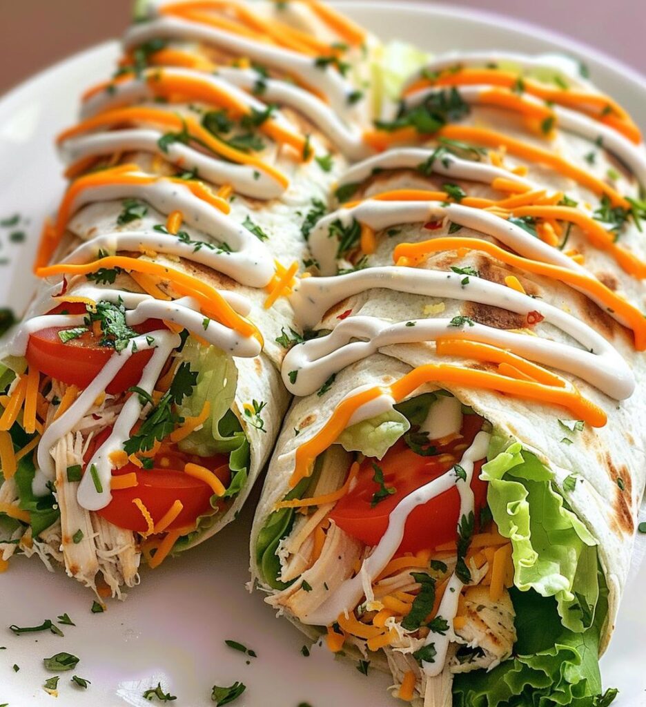 Southwest Chicken Wraps