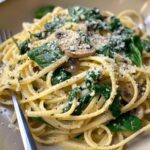 Spinach Mushroom Pasta