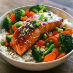 Sweet Chili Salmon Bowls
