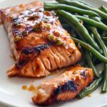Sweet Chili Salmon with Green Beans