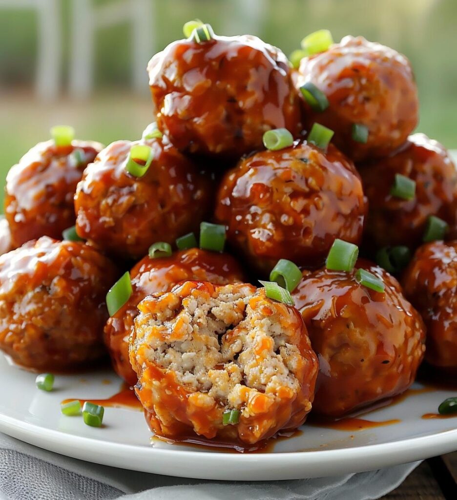 Sweet Chili Turkey Meatballs
