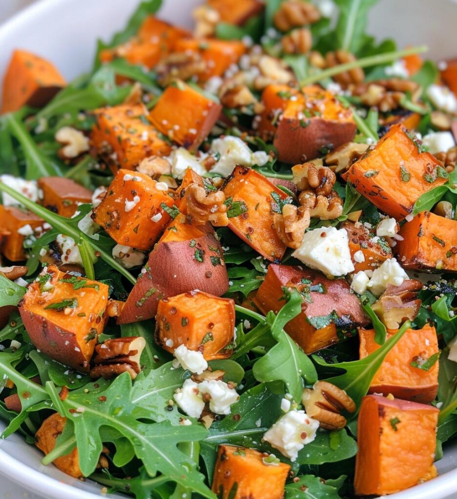 Sweet Potato Arugula Salad