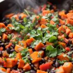 Sweet Potato & Black Bean Skillet