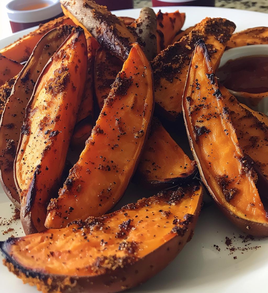 Sweet Potato Wedges - detail 1
