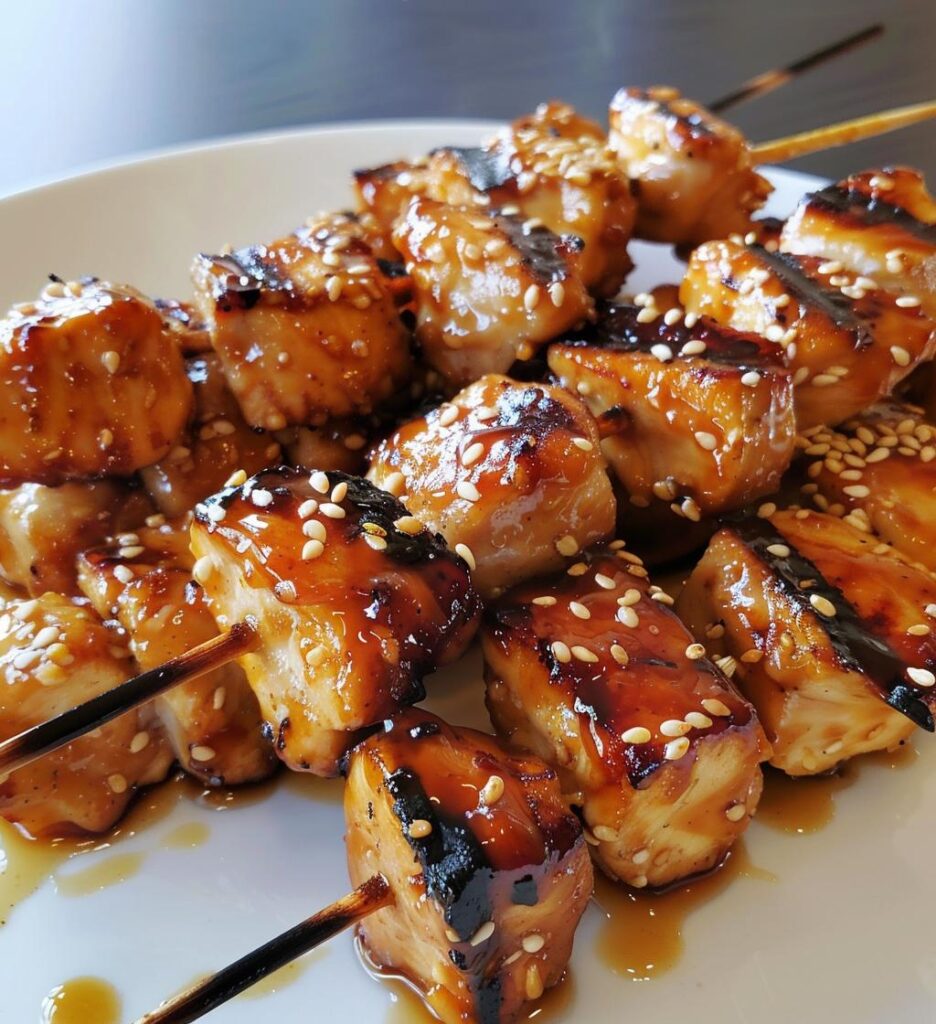 Teriyaki Chicken Skewers