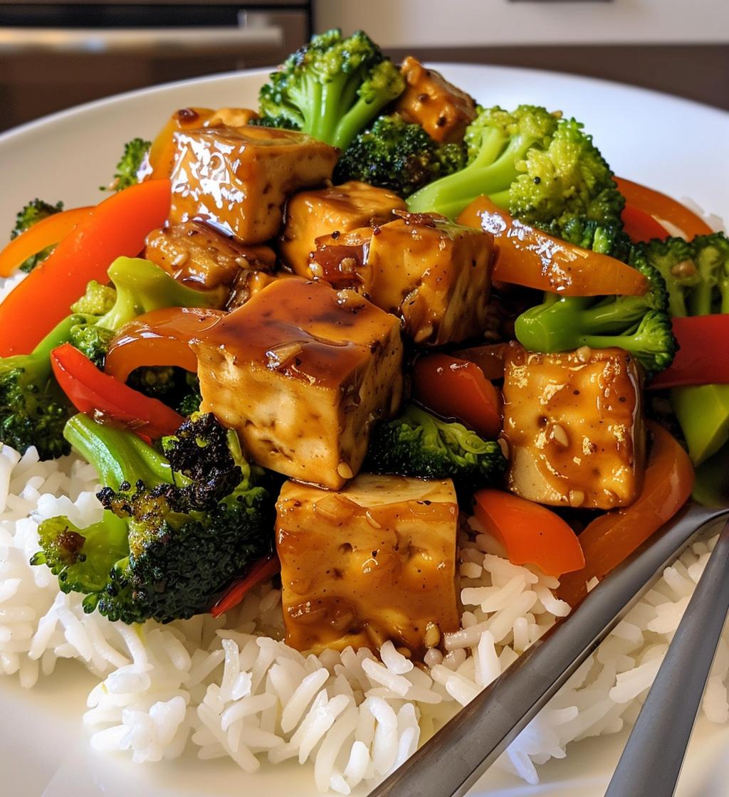 Teriyaki Tofu Stir-Fry