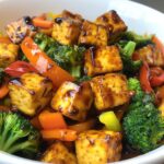 Teriyaki Tofu & Veggies (light sauce)