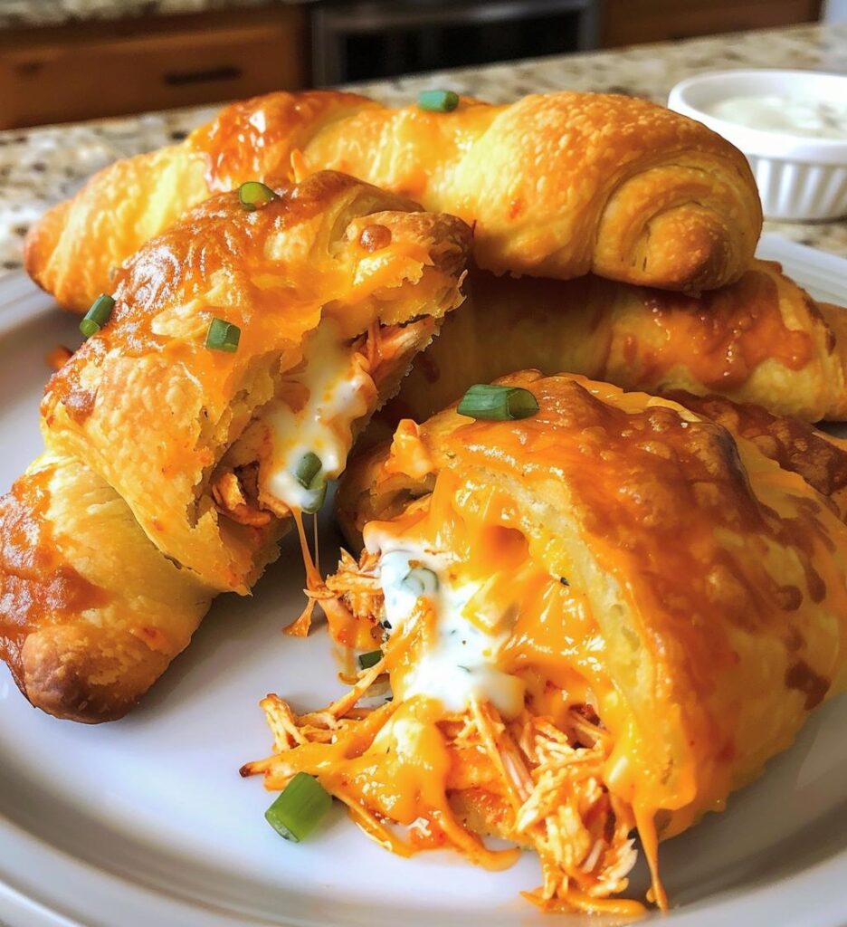 These mouthwatering buffalo chicken bombs