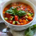 Tomato Basil Vegetable Soup