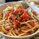 Tomato Lentil Pasta