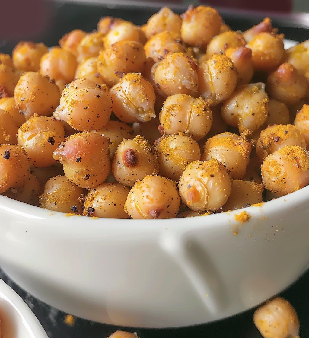 Turmeric Roasted Chickpeas - detail 1