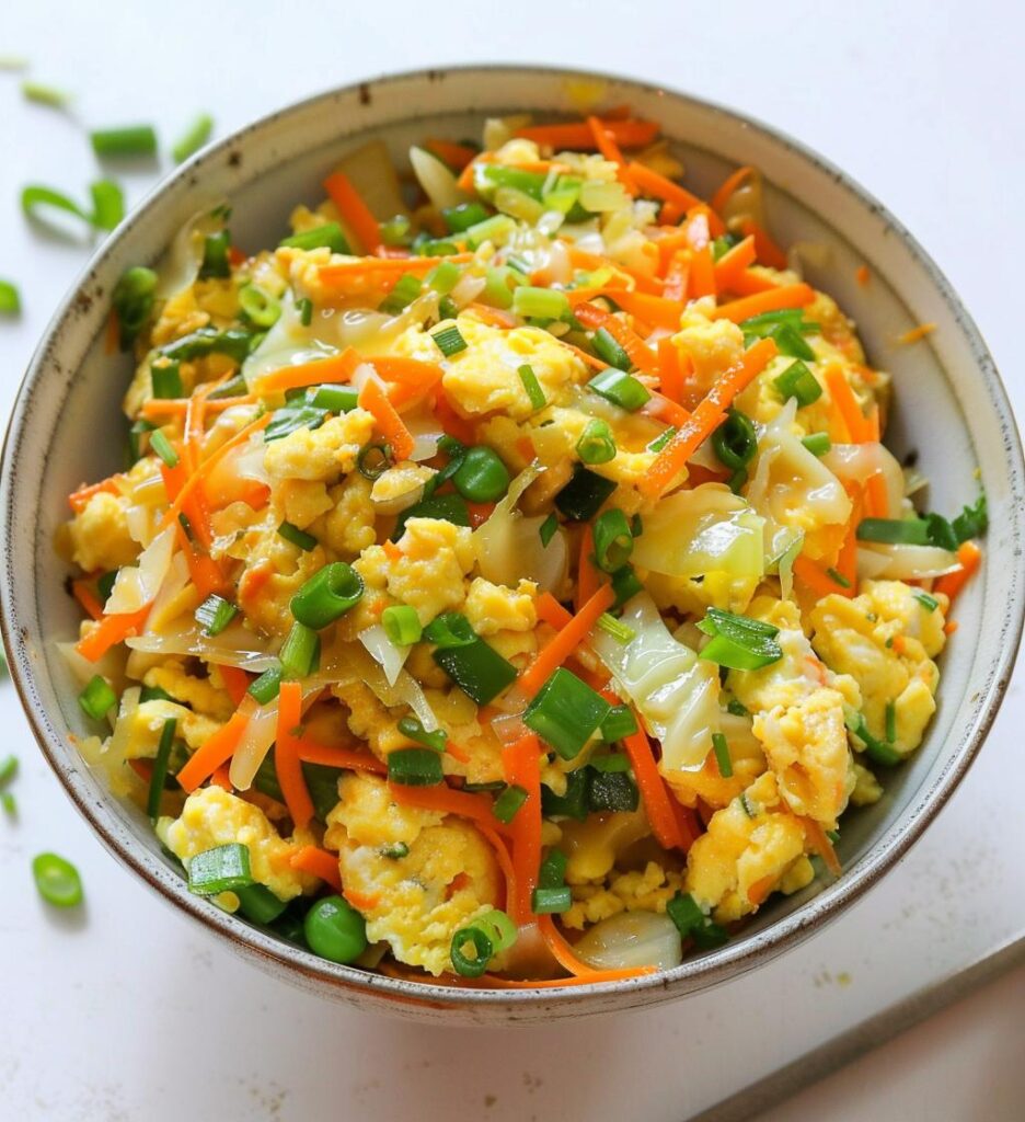 Veggie-Packed Egg Roll in a Bowl (Healthy)
