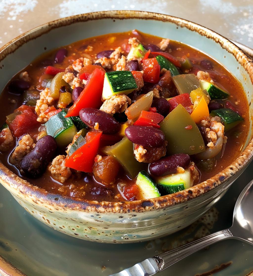 Veggie-Packed Turkey Chili - detail 1