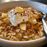 Warm Spiced Pear Oatmeal