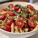 Whole-Wheat Pasta with Tomato Basil