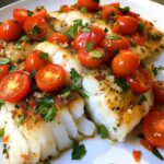 Zesty Baked Cod with Tomatoes