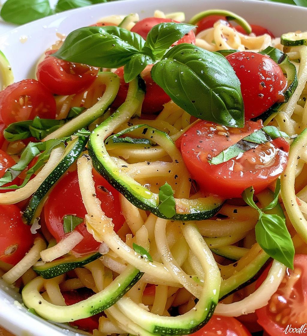 Zucchini “Noodle” Veggie Pasta - detail 1