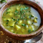 Zucchini Potato Herb Soup